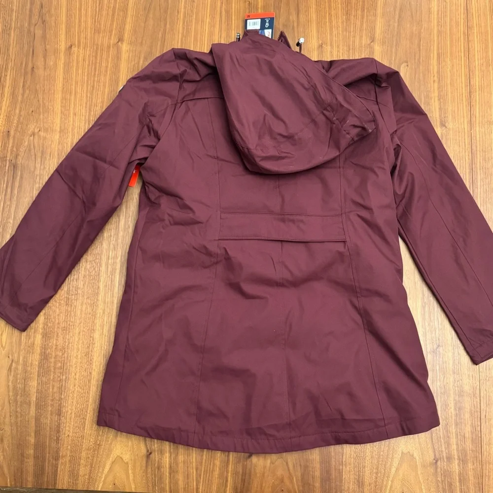 Brand New Lands' End Burgundy Jacket w/ Inner Vest - Picture 2 of 7